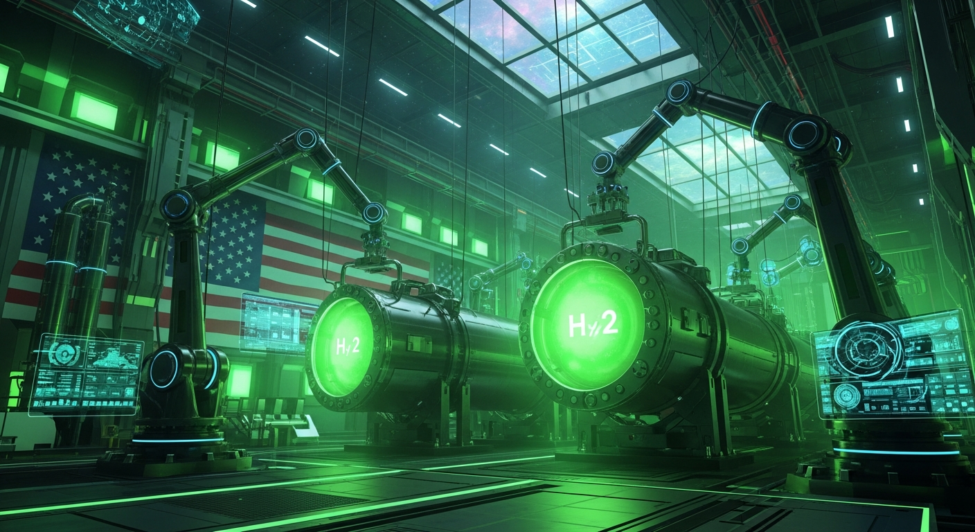 US Industrial Policy Driving Significant Green Hydrogen Electrolyzer Manufacturing Investment Surge