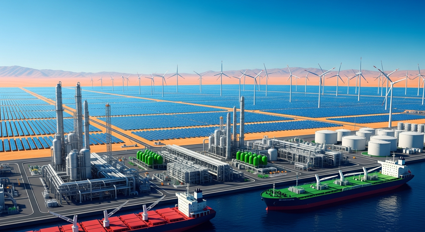 World's Largest Green Ammonia Plant, NEOM Green Hydrogen, Nears Completion (90% by Q1 2026) for Late 2026/Early 2027 Operations
