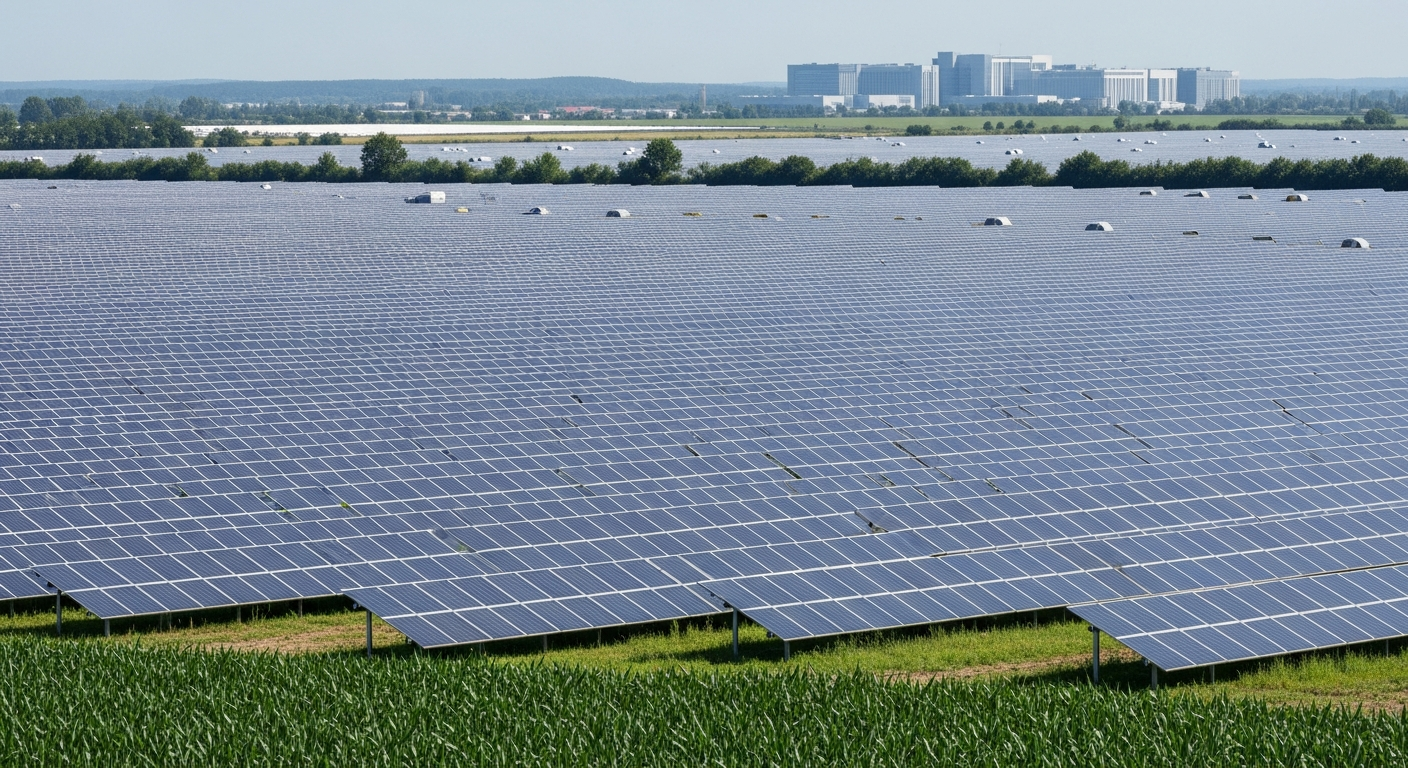 Green Energy's Hidden Hunger: AI's Land Rush Threatens Your Table.