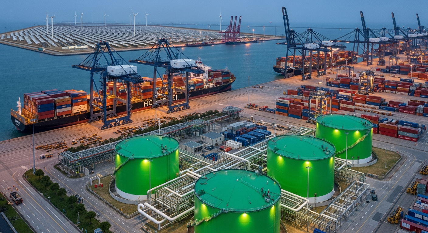 The Port Paradox: Green Ammonia's Hidden Energy Time Bomb