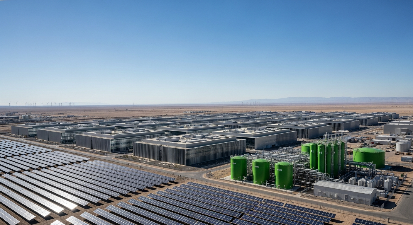 AI's Unseen Power Play: Why Deserts are Brewing Green Fuel for Your Next Chatbot