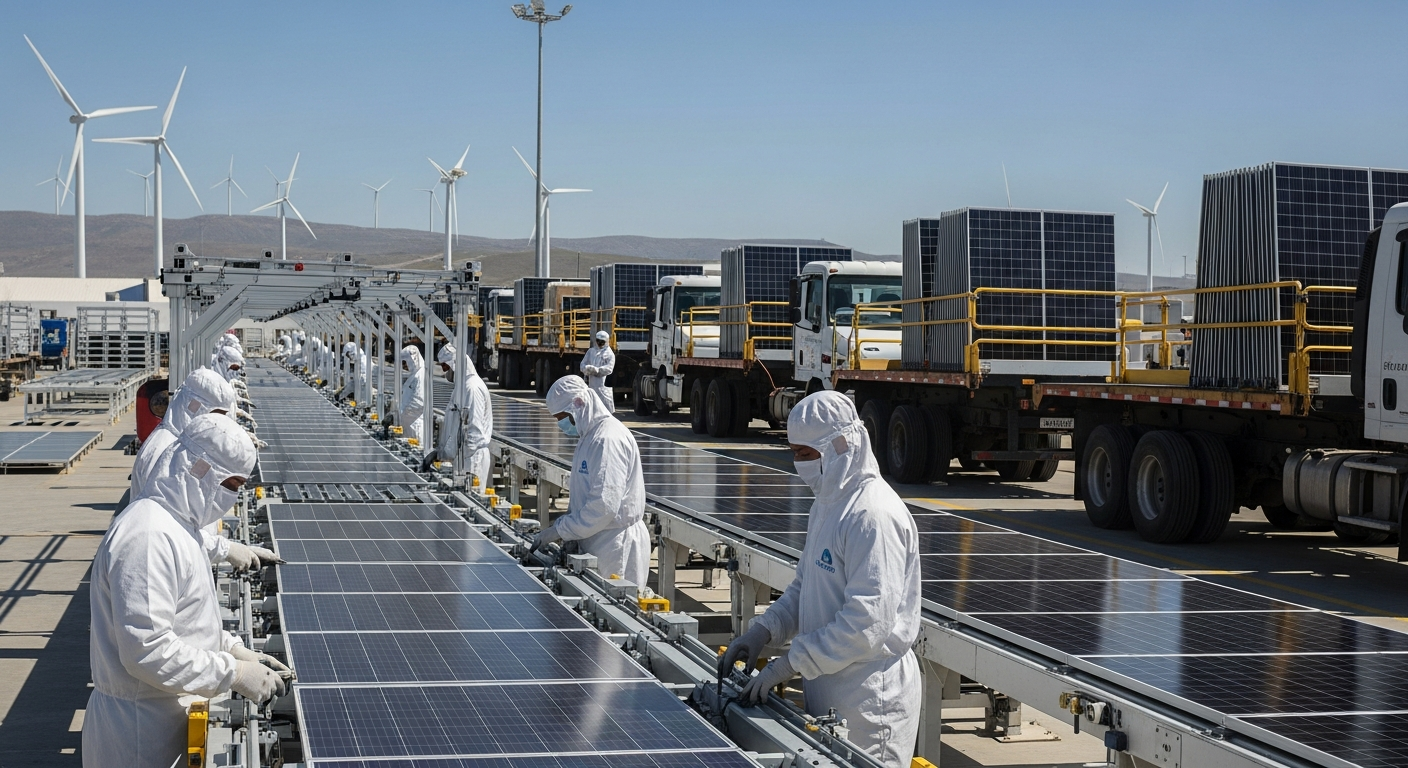 Solar Panel Manufacturing in Mexico 2026: Is Nearshoring Driving a New Renewable Hub?