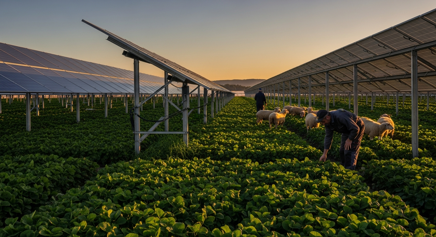 Agrivoltaics Investment 2026: How Solar Farms Are Now Boosting Crop Yields & Land Value