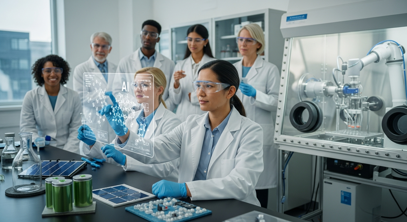Can AI Find New Green Energy Materials Faster? Inside the Labs Cutting R&D by Years