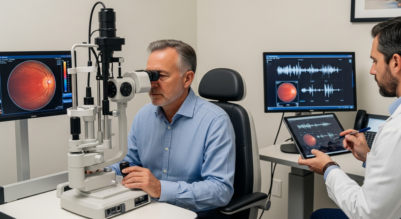 Your Eyes & Voice Hold Parkinson's Secret, Years Before Doctors See It.