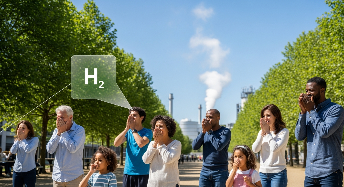 The Air You Breathe: How Cheap Green H2 Rewrites Your Health Future
