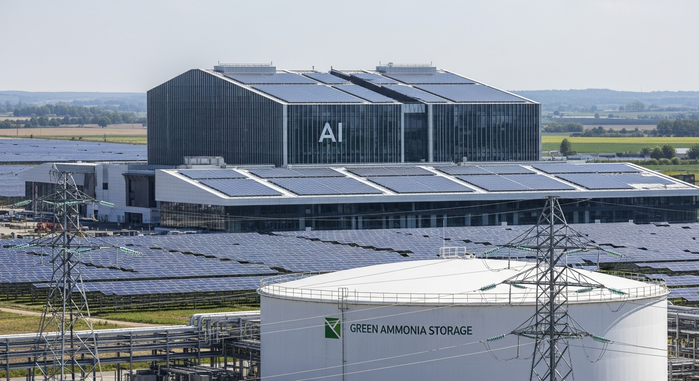 Why AI Data Centers Need Green Ammonia: The Unseen Grid Stabilizer of 2026