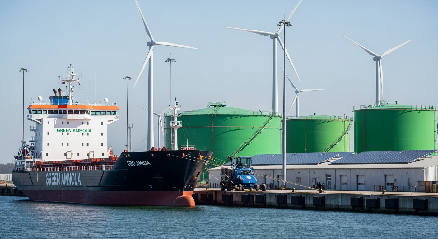 Is Green Ammonia Shipping Viable Now? New Engine Tech & Regulations Say YES Sooner Than Expected