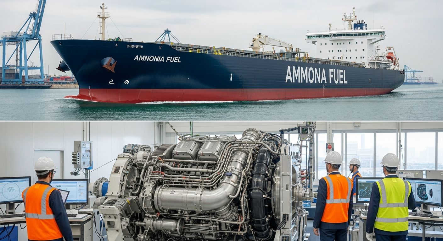 Green Ammonia Engines in 2026: Why Ships Are Ordering Them Faster Than the Fuel Exists