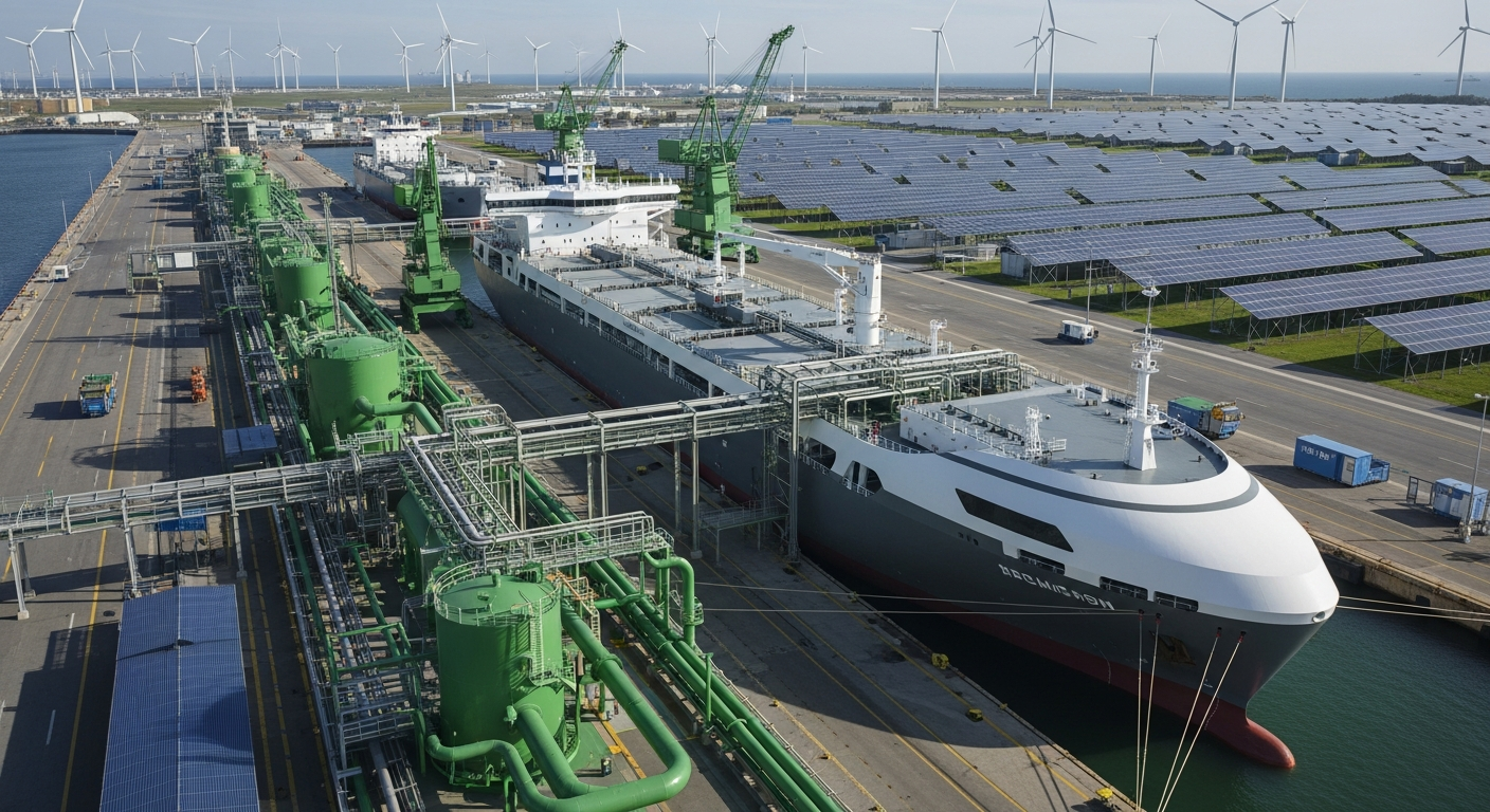 Green Ammonia Shipping Fuel 2026: India's Price Breakthrough & Billions in Ship Orders